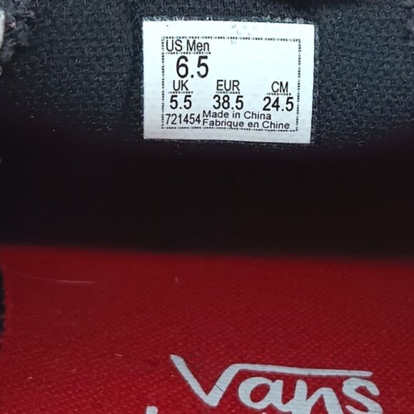 VANS Skate Slip On Krooked By Natas For Ray Barbee Men's Sneakers Size 6.5 - Picture 10 of 10